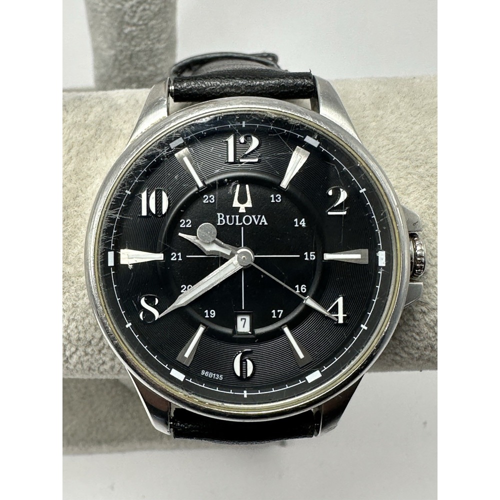 Scatched Bulova 96B135 New Battery Men's Adventurer 44MM 8" M95